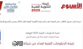 “نتيجتك ظهرت”.. استعلام سريع عن تنسيق الدبلومات الفنية 2025 بالاسم ورقم الجلوس