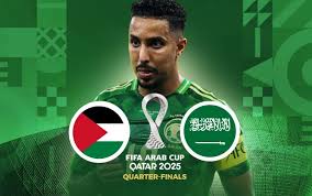 تابع اليوم مباراة فلسطين ضد السعودية في كأس العرب على «القنوات المفتوحة» والمجانية.
